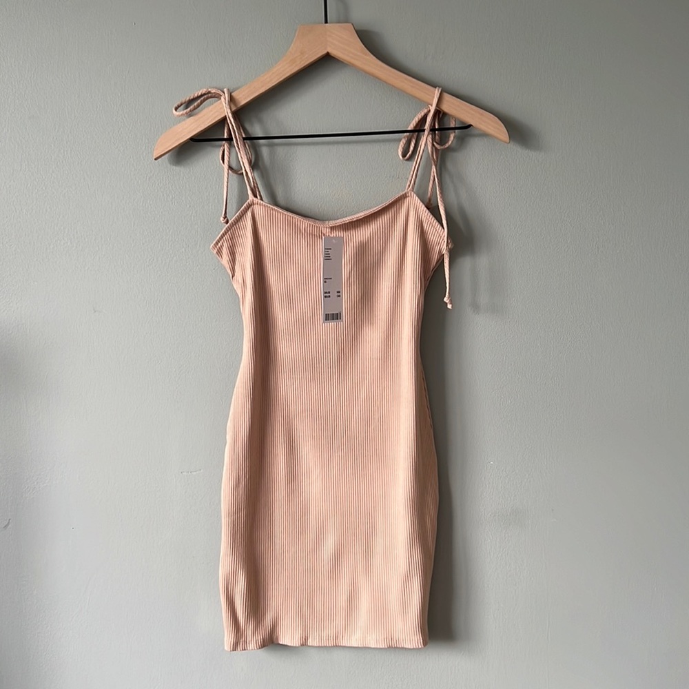 Urban Outfitters Nude Mini Dress - Size XS